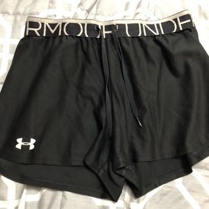 Under armour running shorts